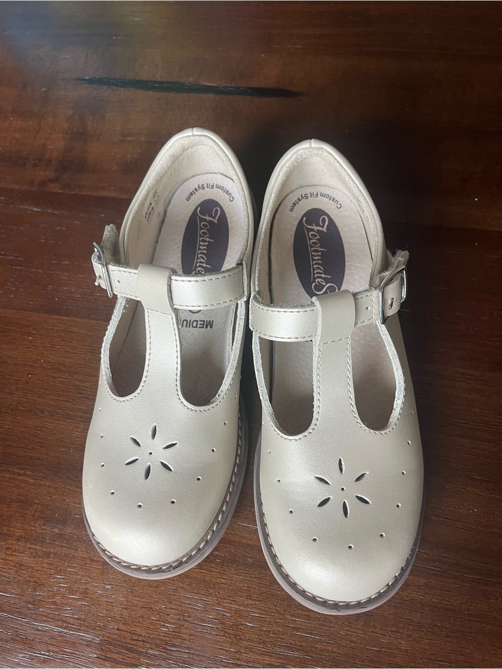 FootMates T‑Strap Kids Dress Shoes